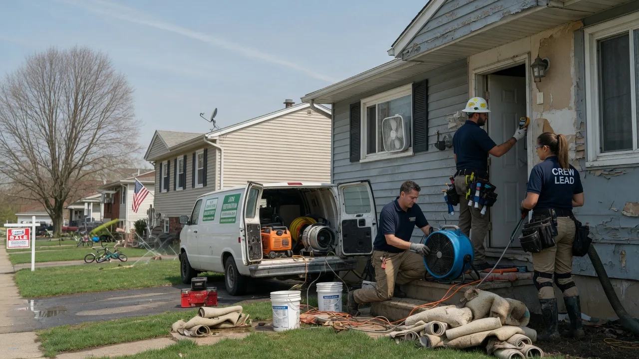 Flood Cleanup in Sapulpa, OK near me